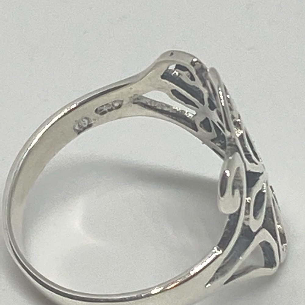 Sterling Silver Abstract Ring - image 4